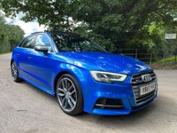 USED 2017 67 AUDI A3 2.0 S3 SPORTBACK QUATTRO 5d 306 BHP ZERO DEPOSIT FINANCE AVAILABLE