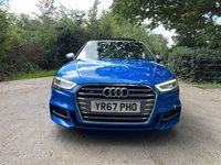 USED 2017 67 AUDI A3 2.0 S3 SPORTBACK QUATTRO 5d 306 BHP ZERO DEPOSIT FINANCE AVAILABLE