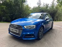 USED 2017 67 AUDI A3 2.0 S3 SPORTBACK QUATTRO 5d 306 BHP ZERO DEPOSIT FINANCE AVAILABLE
