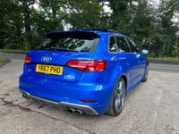 USED 2017 67 AUDI A3 2.0 S3 SPORTBACK QUATTRO 5d 306 BHP ZERO DEPOSIT FINANCE AVAILABLE