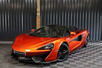 USED 2019 19 MCLAREN 570S 3.8 V8 SSG 2d 562 BHP VOLCANO ORANGE, MCLAREN WARRANTY TO JUNE 2024, MCLAREN SERVICE HISTORY, PPF, VEHICLE LIFT, SECURITY PACK, MEMORY SEATS, SPORTS EXHAUST,