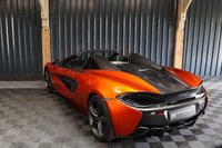 USED 2019 19 MCLAREN 570S 3.8 V8 SSG 2d 562 BHP VOLCANO ORANGE, MCLAREN WARRANTY TO JUNE 2024, MCLAREN SERVICE HISTORY, PPF, VEHICLE LIFT, SECURITY PACK, MEMORY SEATS, SPORTS EXHAUST,