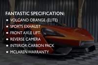 USED 2019 19 MCLAREN 570S 3.8 V8 SSG 2d 562 BHP VOLCANO ORANGE, MCLAREN WARRANTY TO JUNE 2024, MCLAREN SERVICE HISTORY, PPF, VEHICLE LIFT, SECURITY PACK, MEMORY SEATS, SPORTS EXHAUST,