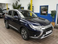 USED 2019 69 MITSUBISHI OUTLANDER 2.0 DESIGN 5d 148 BHP 7 SEATS APP BASED SAT NAV ANDROID APPLE CARPLAY HEATED SEATS REAR VIEW CAMERA CRUISE CONTROL MITSUBISHI WARRANY TILL SEPT 2024