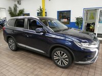 USED 2019 69 MITSUBISHI OUTLANDER 2.0 DESIGN 5d 148 BHP 7 SEATS APP BASED SAT NAV ANDROID APPLE CARPLAY HEATED SEATS REAR VIEW CAMERA CRUISE CONTROL MITSUBISHI WARRANY TILL SEPT 2024