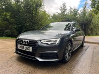 USED 2018 18 AUDI A4 3.0 AVANT TDI QUATTRO BLACK EDITION 5d 268 BHP ZERO DEPOSIT FINANCE AVAILABLE