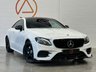 USED 2018 18 MERCEDES-BENZ E-CLASS 2.0 E 220 D AMG LINE 2d 192 BHP Full styling kit in gloss black