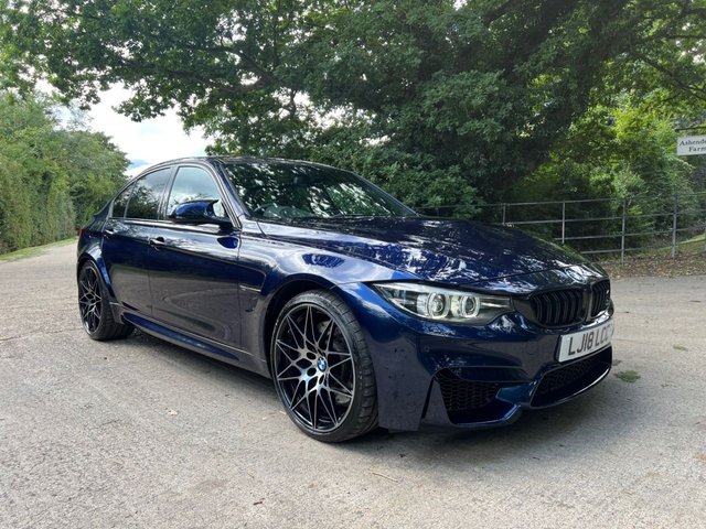 2018 18 BMW M3 3.0 M3 COMPETITION PACKAGE 4d 444 BHP