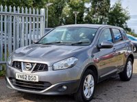 USED 2012 62 NISSAN QASHQAI 1.5 ACENTA DCI  5d 110 BHP CRUISE CONTROL +  REVERSING CAMERA +  BLUETOOTH +  SAT NAV +  DUAL CLIMATE CONTROL +  17" ALLOYS +