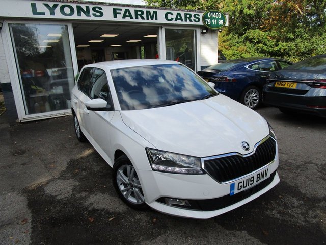 2019 19 Skoda Fabia 1.0 SE MPI 5d 74 BHP