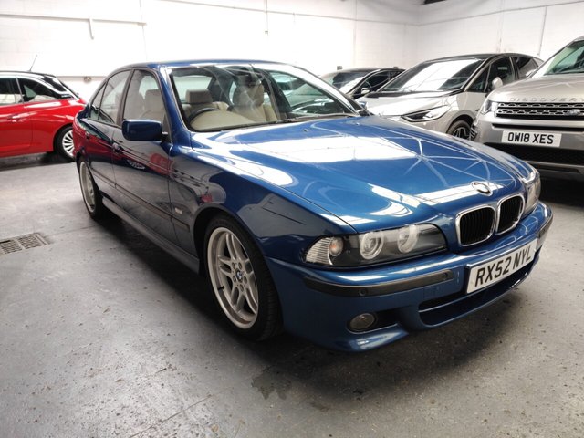 2002 52 BMW 5 Series 2.5 525I SPORT 4d 190 BHP