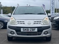 USED 2011 61 NISSAN PIXO 1.0 N-TEC 5d 67 BHP RADIO CD PLAYER + 14 INCH ALLOYS + 5 DOORS + VERY LOW MILES +