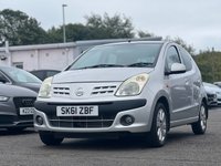 USED 2011 61 NISSAN PIXO 1.0 N-TEC 5d 67 BHP RADIO CD PLAYER + 14 INCH ALLOYS + 5 DOORS + VERY LOW MILES +