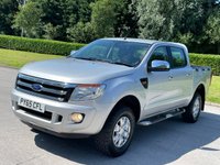 USED 2015 65 FORD RANGER 2.2 XLT 4X4 DCB TDCI 4d 148 BHP PRICE 11875 + VAT 2375 TOTAL =14250