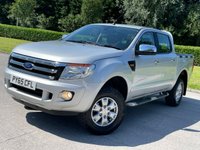 USED 2015 65 FORD RANGER 2.2 XLT 4X4 DCB TDCI 4d 148 BHP PRICE 11875 + VAT 2375 TOTAL =14250