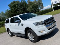 USED 2017 17 FORD RANGER 2.2 LIMITED 4X4 DCB TDCI 4d 148 BHP ** NO VAT ** FULL LEATHER + SATNAV