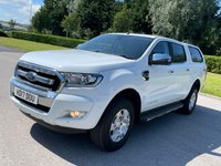 USED 2017 17 FORD RANGER 2.2 LIMITED 4X4 DCB TDCI 4d 148 BHP ** NO VAT ** FULL LEATHER + SATNAV