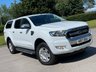 USED 2017 17 FORD RANGER 2.2 LIMITED 4X4 DCB TDCI 4d 148 BHP ** NO VAT ** FULL LEATHER + SATNAV