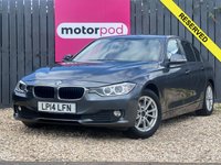 USED 2014 14 BMW 3 SERIES 2.0 320D EFFICIENTDYNAMICS BUSINESS 4d 161 BHP FRONT & REAR PARKING SENSORS