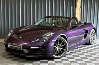 USED 2022 72 PORSCHE 718 4.0 BOXSTER GTS PDK 2d 395 BHP VIOLA METALLIC PAINT, PDK, GTS INTERIOR WITH CRAYON STITCHING, BOSE STEREO, SPORTS CHRONO, HEATED SEATS, HEATED STEERING WHEEL, APPLE CARPLAY, REVERSE CAMERA