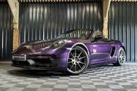 USED 2022 72 PORSCHE 718 4.0 BOXSTER GTS PDK 2d 395 BHP VIOLA METALLIC PAINT, PDK, GTS INTERIOR WITH CRAYON STITCHING, BOSE STEREO, SPORTS CHRONO, HEATED SEATS, HEATED STEERING WHEEL, APPLE CARPLAY, REVERSE CAMERA