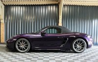 USED 2022 72 PORSCHE 718 4.0 BOXSTER GTS PDK 2d 395 BHP VIOLA METALLIC PAINT, PDK, GTS INTERIOR WITH CRAYON STITCHING, BOSE STEREO, SPORTS CHRONO, HEATED SEATS, HEATED STEERING WHEEL, APPLE CARPLAY, REVERSE CAMERA