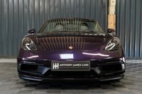 USED 2022 72 PORSCHE 718 4.0 BOXSTER GTS PDK 2d 395 BHP VIOLA METALLIC PAINT, PDK, GTS INTERIOR WITH CRAYON STITCHING, BOSE STEREO, SPORTS CHRONO, HEATED SEATS, HEATED STEERING WHEEL, APPLE CARPLAY, REVERSE CAMERA
