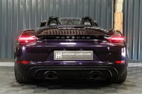 USED 2022 72 PORSCHE 718 4.0 BOXSTER GTS PDK 2d 395 BHP VIOLA METALLIC PAINT, PDK, GTS INTERIOR WITH CRAYON STITCHING, BOSE STEREO, SPORTS CHRONO, HEATED SEATS, HEATED STEERING WHEEL, APPLE CARPLAY, REVERSE CAMERA