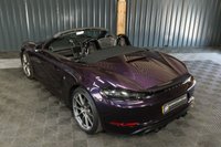 USED 2022 72 PORSCHE 718 4.0 BOXSTER GTS PDK 2d 395 BHP VIOLA METALLIC PAINT, PDK, GTS INTERIOR WITH CRAYON STITCHING, BOSE STEREO, SPORTS CHRONO, HEATED SEATS, HEATED STEERING WHEEL, APPLE CARPLAY, REVERSE CAMERA