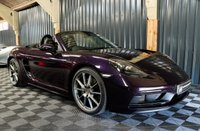 USED 2022 72 PORSCHE 718 4.0 BOXSTER GTS PDK 2d 395 BHP VIOLA METALLIC PAINT, PDK, GTS INTERIOR WITH CRAYON STITCHING, BOSE STEREO, SPORTS CHRONO, HEATED SEATS, HEATED STEERING WHEEL, APPLE CARPLAY, REVERSE CAMERA