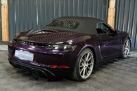 USED 2022 72 PORSCHE 718 4.0 BOXSTER GTS PDK 2d 395 BHP VIOLA METALLIC PAINT, PDK, GTS INTERIOR WITH CRAYON STITCHING, BOSE STEREO, SPORTS CHRONO, HEATED SEATS, HEATED STEERING WHEEL, APPLE CARPLAY, REVERSE CAMERA