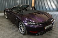 USED 2022 72 PORSCHE 718 4.0 BOXSTER GTS PDK 2d 395 BHP VIOLA METALLIC PAINT, PDK, GTS INTERIOR WITH CRAYON STITCHING, BOSE STEREO, SPORTS CHRONO, HEATED SEATS, HEATED STEERING WHEEL, APPLE CARPLAY, REVERSE CAMERA