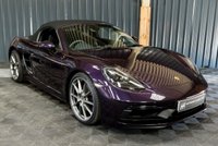 USED 2022 72 PORSCHE 718 4.0 BOXSTER GTS PDK 2d 395 BHP VIOLA METALLIC PAINT, PDK, GTS INTERIOR WITH CRAYON STITCHING, BOSE STEREO, SPORTS CHRONO, HEATED SEATS, HEATED STEERING WHEEL, APPLE CARPLAY, REVERSE CAMERA