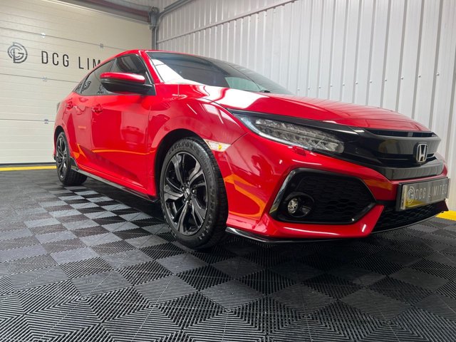 2017 66 Honda Civic 1.5 VTEC SPORT 5d 180 BHP