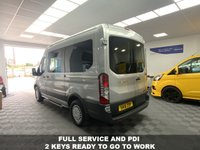 USED 2016 16 FORD TRANSIT 2.2 350 BUS 8 SEAT MINIBUS SHUTTLE FSH EURO 6 124 BHP FACTORY 8 SEAT SHUTTLE BUS FULL SERVICE HISTORY