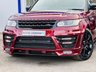 USED 2016 66 LAND ROVER RANGE ROVER SPORT 4.4 SDV8 AUTOBIOGRAPHY DYNAMIC LUMMA KIT BLACK PACK SLIDING PAN ROOF SAT NAV CAMERA STEPS LED DAYLIGHTS HEATING & COOLING SEATS~TV~ULEZ