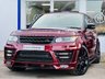 USED 2016 66 LAND ROVER RANGE ROVER SPORT 4.4 SDV8 AUTOBIOGRAPHY DYNAMIC LUMMA KIT BLACK PACK SLIDING PAN ROOF SAT NAV CAMERA STEPS LED DAYLIGHTS HEATING & COOLING SEATS~TV~ULEZ