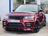 USED 2016 66 LAND ROVER RANGE ROVER SPORT 4.4 SDV8 AUTOBIOGRAPHY DYNAMIC LUMMA KIT BLACK PACK SLIDING PAN ROOF SAT NAV CAMERA STEPS LED DAYLIGHTS HEATING & COOLING SEATS~TV~ULEZ