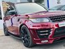USED 2016 66 LAND ROVER RANGE ROVER SPORT 4.4 SDV8 AUTOBIOGRAPHY DYNAMIC LUMMA KIT BLACK PACK SLIDING PAN ROOF SAT NAV CAMERA STEPS LED DAYLIGHTS HEATING & COOLING SEATS~TV~ULEZ
