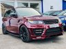 USED 2016 66 LAND ROVER RANGE ROVER SPORT 4.4 SDV8 AUTOBIOGRAPHY DYNAMIC LUMMA KIT BLACK PACK SLIDING PAN ROOF SAT NAV CAMERA STEPS LED DAYLIGHTS HEATING & COOLING SEATS~TV~ULEZ