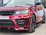 USED 2016 66 LAND ROVER RANGE ROVER SPORT 4.4 SDV8 AUTOBIOGRAPHY DYNAMIC LUMMA KIT BLACK PACK SLIDING PAN ROOF SAT NAV CAMERA STEPS LED DAYLIGHTS HEATING & COOLING SEATS~TV~ULEZ