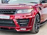 USED 2016 66 LAND ROVER RANGE ROVER SPORT 4.4 SDV8 AUTOBIOGRAPHY DYNAMIC LUMMA KIT BLACK PACK SLIDING PAN ROOF SAT NAV CAMERA STEPS LED DAYLIGHTS HEATING & COOLING SEATS~TV~ULEZ