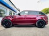USED 2016 66 LAND ROVER RANGE ROVER SPORT 4.4 SDV8 AUTOBIOGRAPHY DYNAMIC LUMMA KIT BLACK PACK SLIDING PAN ROOF SAT NAV CAMERA STEPS LED DAYLIGHTS HEATING & COOLING SEATS~TV~ULEZ