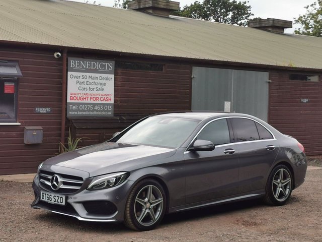 2016 66 Mercedes-Benz C-Class 2.1 C220 D AMG LINE PREMIUM PLUS 4d 170 BHP