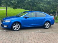 USED 2014 14 SKODA OCTAVIA 1.6 ELEGANCE TDI CR 5d 104 BHP * SATNAV *      VERY LOW MILES  *  ONE OWNER