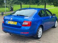 USED 2014 14 SKODA OCTAVIA 1.6 ELEGANCE TDI CR 5d 104 BHP * SATNAV *      VERY LOW MILES  *  ONE OWNER