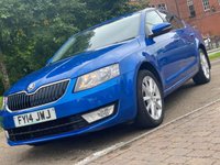 USED 2014 14 SKODA OCTAVIA 1.6 ELEGANCE TDI CR 5d 104 BHP * SATNAV *      VERY LOW MILES  *  ONE OWNER