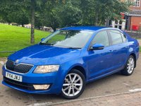 USED 2014 14 SKODA OCTAVIA 1.6 ELEGANCE TDI CR 5d 104 BHP * SATNAV *      VERY LOW MILES  *  ONE OWNER