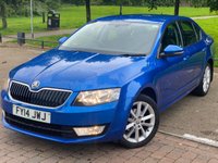 USED 2014 14 SKODA OCTAVIA 1.6 ELEGANCE TDI CR 5d 104 BHP * SATNAV *      VERY LOW MILES  *  ONE OWNER