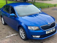 USED 2014 14 SKODA OCTAVIA 1.6 ELEGANCE TDI CR 5d 104 BHP * SATNAV *      VERY LOW MILES  *  ONE OWNER